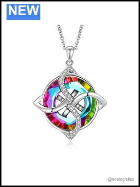 Celtic Knot 925 Sterling Silver Pendant Necklace